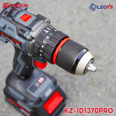 Máy khoan pin 13mm 70Nm không chổi than ( 2 pin 4Ah) KAIZEN KZ-ID1370PRO ( chân pin phổ thông)