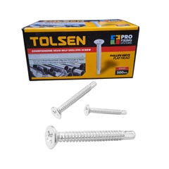 Hộp 500 cây vít lục giác khoan đầu chìm Tolsen