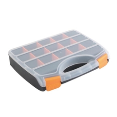 Hộp nhựa đựng đồ nghề 17 ngăn  kích thước 32.9x25.5x6cm Kendo 90224