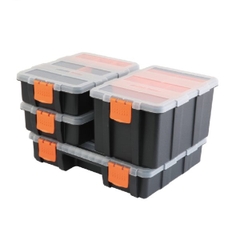 Hộp nhựa đựng đồ nghề 4 trong 1 (4 cái/bộ) Kendo 90237