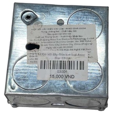 Hộp nối dây điên kim loại AKKO STAR 03004