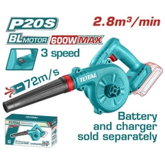 Thân máy thổi bụi dùng pin 20V không chổi than Total TABLI2068