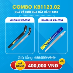 KB1123.02 - Combo cưa và lưỡi cưa cắt cành Kingblue DÒNG S350