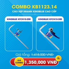 KB1123.14 - Combo cảo kẹp nhanh Kingblue cao cấp KFCN10.200 và KFCN10.300