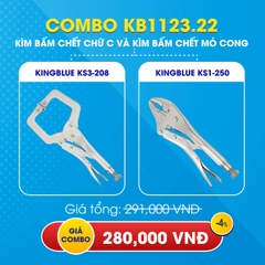 KB1123.22 - Combo 2 cây kìm bấm chết Kingblue KS3-208 và KS1-250