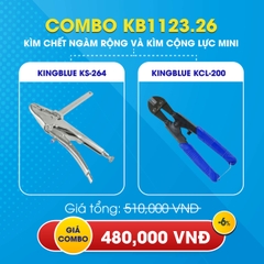 KB1123.26 - Combo kìm kẹp KS-264 và KCL-200 Kingblue