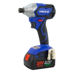 Máy bắn vít 250Nm pin 20V (1 pin, 1 sạc) Kingblue KB20VC1 (Chân pin Bosch)