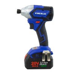 Máy bắn vít 250Nm pin 20V (1 pin, 1 sạc) Kingblue KB20VC1 (Chân pin Bosch)