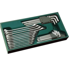 Khay cờ lê và lục giác 30 chi tiết ( hệ mét ) Sata 09906