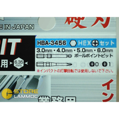 Khóa lục giác đầu tròn và đầu vặn vít Sunflag HBA-3456