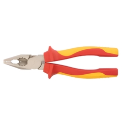 Kìm cách điện 1000V VDE bằng thép Cr-V kích thước 160mm Kendo 11001