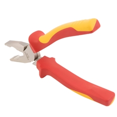 Kìm cách điện 1000V VDE bằng thép Cr-V kích thước 160mm Kendo 11001