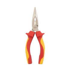 Kìm nhọn cách điện 1000V VDE bằng thép Cr-V kích thước 160mm Kendo 11031