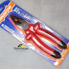 Kìm răng cách điện 200mm 8inch Wadfow WPL1638