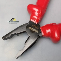Kìm răng cách điện 200mm 8inch Wadfow WPL1638