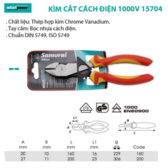 Kìm cắt dây điện mini 8