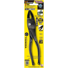 Kìm kẹp ốc 3 lỗ 200mm siêu mỏng loại thẳng Tsunoda PLC-200GUS