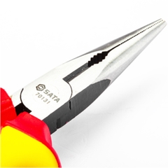 Kìm mỏ nhọn cách điện 1000v 6inch Sata 70131