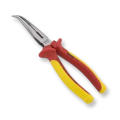 Kìm mỏ nhọn mỏ cong cách điện 1000v Stanley 84-008 8inch 200mm