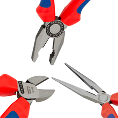 Bộ 3 kìm điện, cắt, nhọn chuyên dụng Knipex 00 20 11