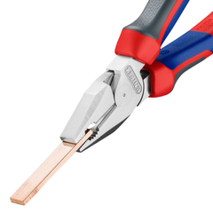 Kìm đa năng lưỡi cắt HRC 63, mạ chrome 180mm Knipex 02 05 180