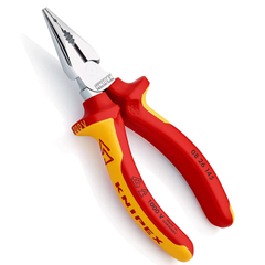 Kìm mũi nhọn 145mm cách điện 1000V Knipex 08 26 145