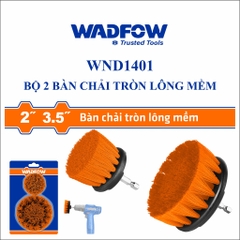 Bộ 2 bàn chải tròn lông thường WADFOW WND1401
