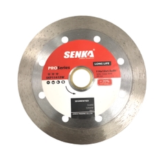 Lưỡi cắt gạch đá khối - Bê tông | Khía (Khô)- Liền (Ướt)  Ø114*12 / 20mm Senka SKP11412W