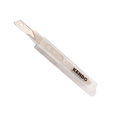 Lưỡi dao rọc giấy bằng thép SK5 chiều rộng 18mm (10 cái/bộ) Kendo 30652