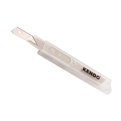 Lưỡi dao rọc giấy bằng thép SK5 chiều rộng 9mm (10 cái/bộ) Kendo 30651