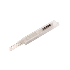 Lưỡi dao rọc giấy bằng thép SK5 chiều rộng 9mm (10 cái/bộ) Kendo 30651