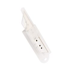 Lưỡi dao rọc giấy bằng thép SK5 loại tiêu chuẩn (10 cái/bộ) Kendo 30656