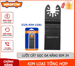 Lưỡi cắt gọc  đa năng BIM  34 (kim loại) Wadfow WMA2K34
