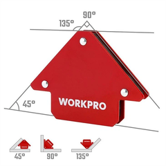 Nam châm hàn 75mm Workpro WP232045