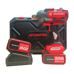 Máy bắn bu lông pin M21 1000Nm Sfunpro S20M1000A-8.0 (2 pin 8Ah+ 1 sạc)