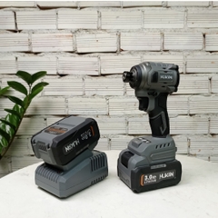 Máy bắn vít 21V (Bộ 2 pin 1 sạc) Hukan HM21-G2CVX230N.2