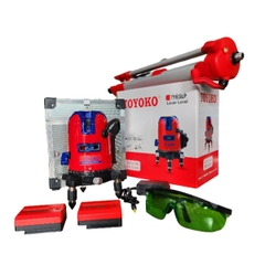 Máy cân bằng laser 5 tia xanh siêu sáng Toyoko TYK5LP