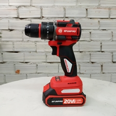 Máy khoan Pin 20V động lực 10mm (2 pin + 1 sạc) Sfunpro S20BL6810R.2
