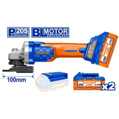 Máy mài góc dùng pin 20V (không chổi than) Wadfow WLAPM12