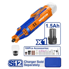 Máy mài khuôn mẫu dùng pin 12V (không kèm pin sạc) Wadfow WRY1M121