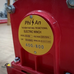Máy tời điện 20m/p 200kg Phi An PA400/800