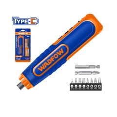 Máy siết vít dùng pin 4V 5Nm (không kèm đầu và dây cáp sạc) Wadfow WCV4435