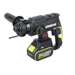 Máy khoan bê tông pin 20V Worx WU387.14.2B (1 pin 4Ah + 1 sạc 2Ah)