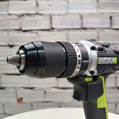 Máy khoan pin 20V 60Nm có búa kèm 1 pin 4Ah và sạc 2Ah Worx WU369.14.2B