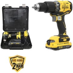 Máy khoan pin 20V Fatmax Stanley SBD715D2K (2 pin 2 ampe)