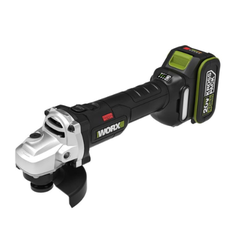 Máy mài góc 100mm pin 20V, 3 tốc độ Worx WU806.15.2 (1 pin 5Ah, 1 sạc 2Ah)