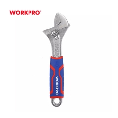 Mỏ lết (Cờ lê điều chỉnh được) thép CR-V cán nhựa  150mm-300mm Workpro