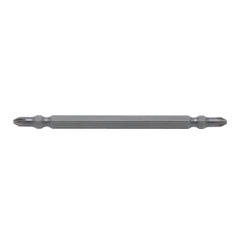 Mũi vít bake 2 đầu (5mm) bằng thép S2 PH2PH2 x 110mm (vỉ 10 cái) Brosco BR2PH2C50110
