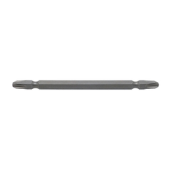 Mũi vít bake 2 đầu (6.35mm) bằng thép S2 PH3PH3 x 110mm (vỉ 10 cái) Brosco BR2PH3C635110