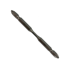 Mũi vít bake 2 đầu bằng thép S2 PH2PH2x110mm (vỉ 10 cái) Brosco BR2PH2D110